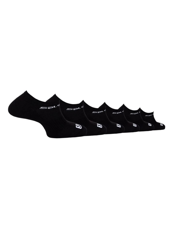 SALOMON Sportsocken casual LIVE LOW 6er Pack casual in Schwarz günstig kaufen 36-38