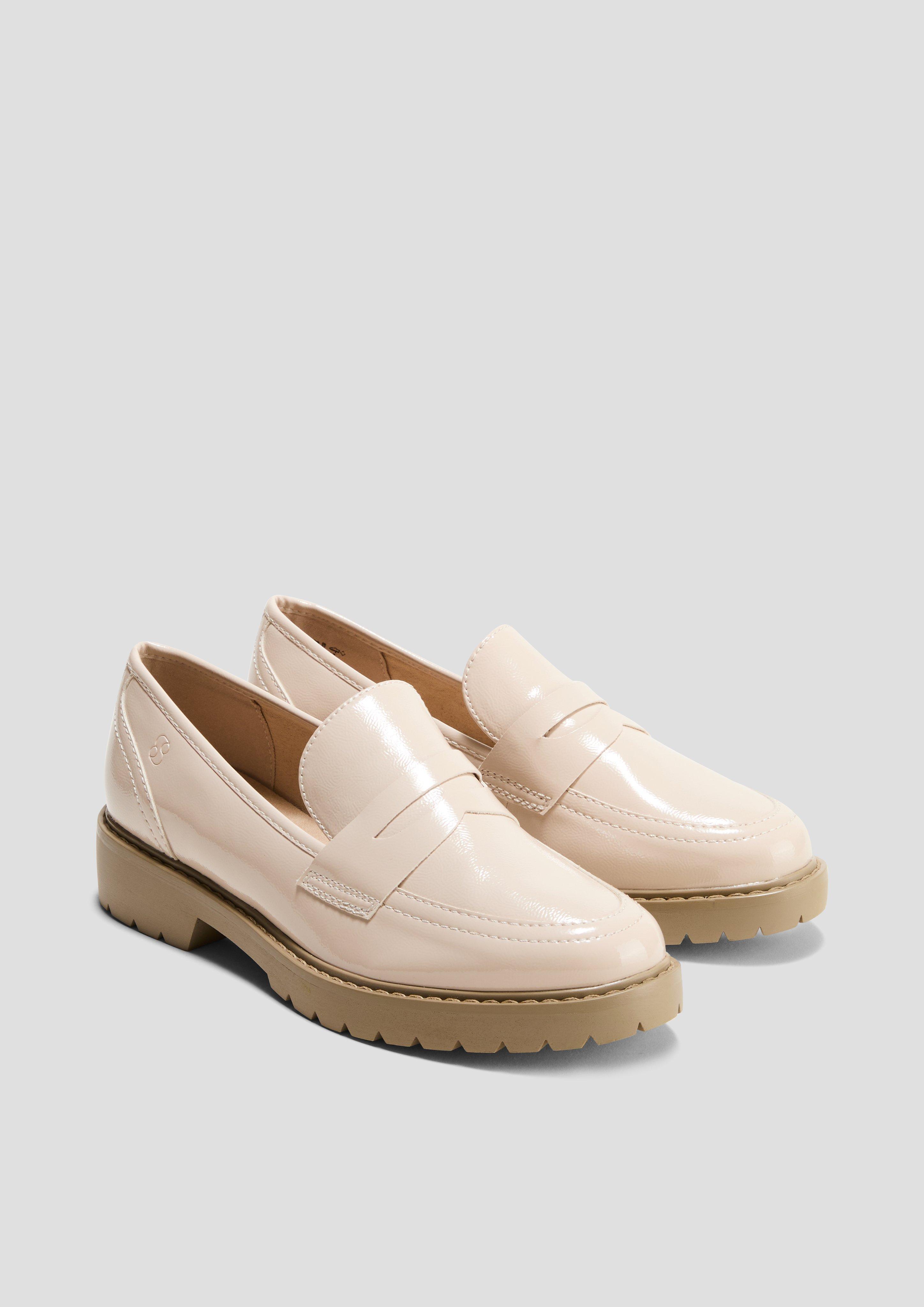 Loafer in Leder-Optik  6008259-407