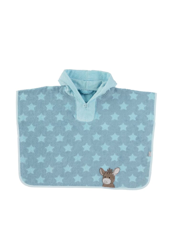 Sterntaler Badeponcho ESEL Emmi in mittelblau günstig kaufen onesize