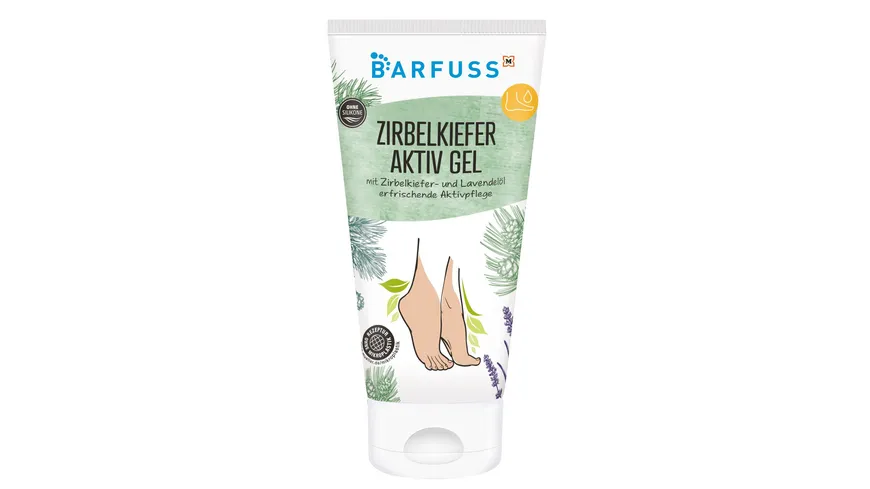 BARFUSS Zirbelkiefer Aktiv Gel 150 ml