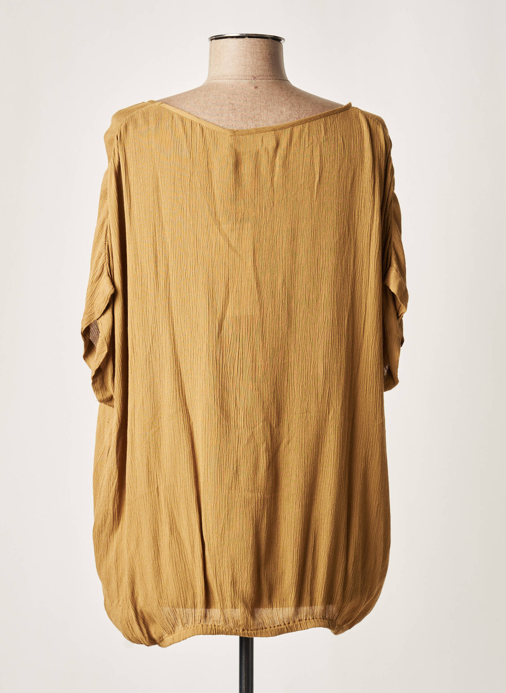 Kaffe Tuniquemanchecourte Femme couleur beige