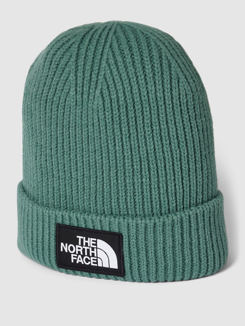 Beanie in Ripp-Optik in mint