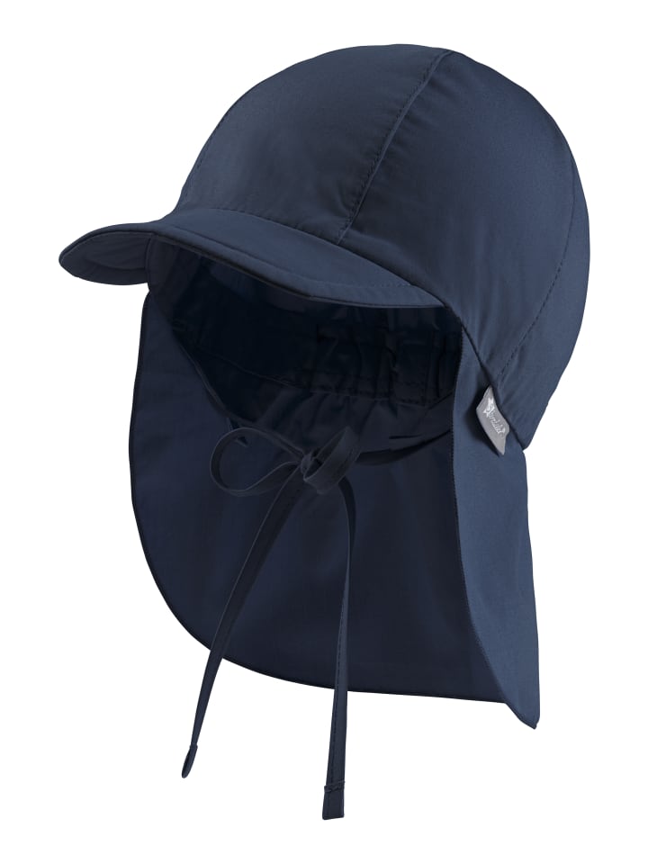 Sterntaler Schirmmütze mit Nackenschutz in marineblau günstig kaufen