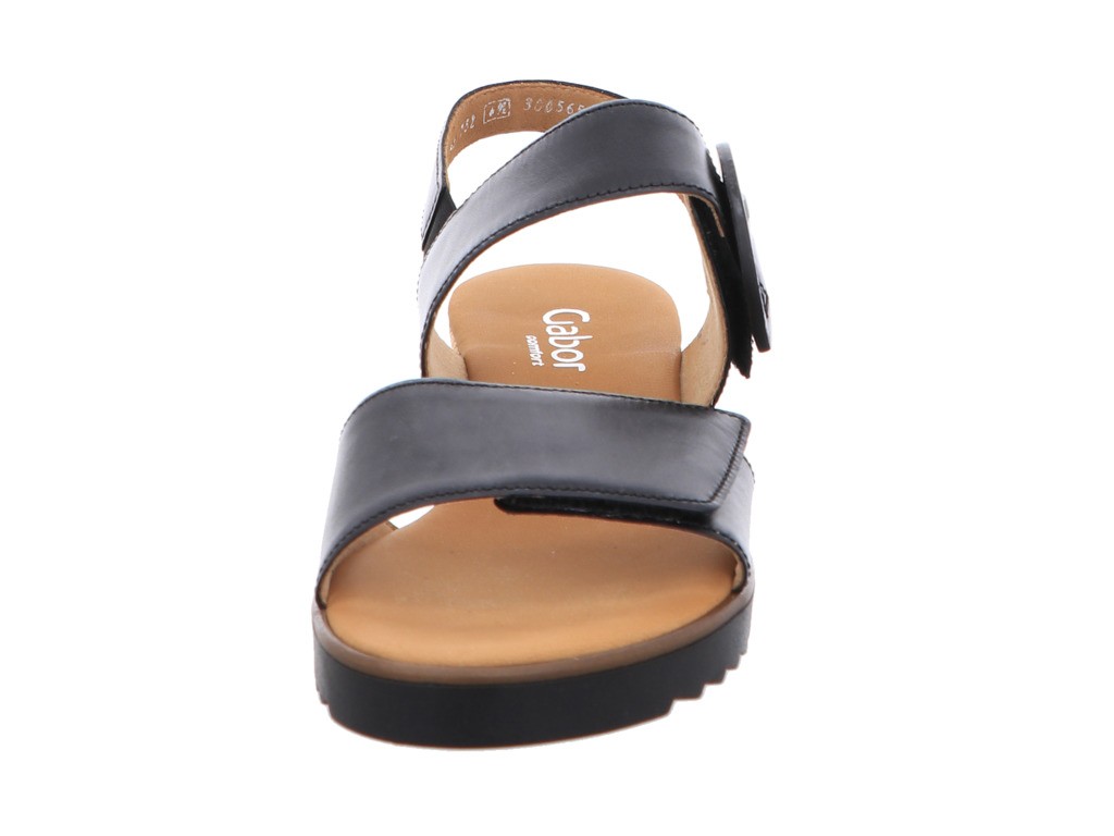GABOR Klassische Sandalen schwarz