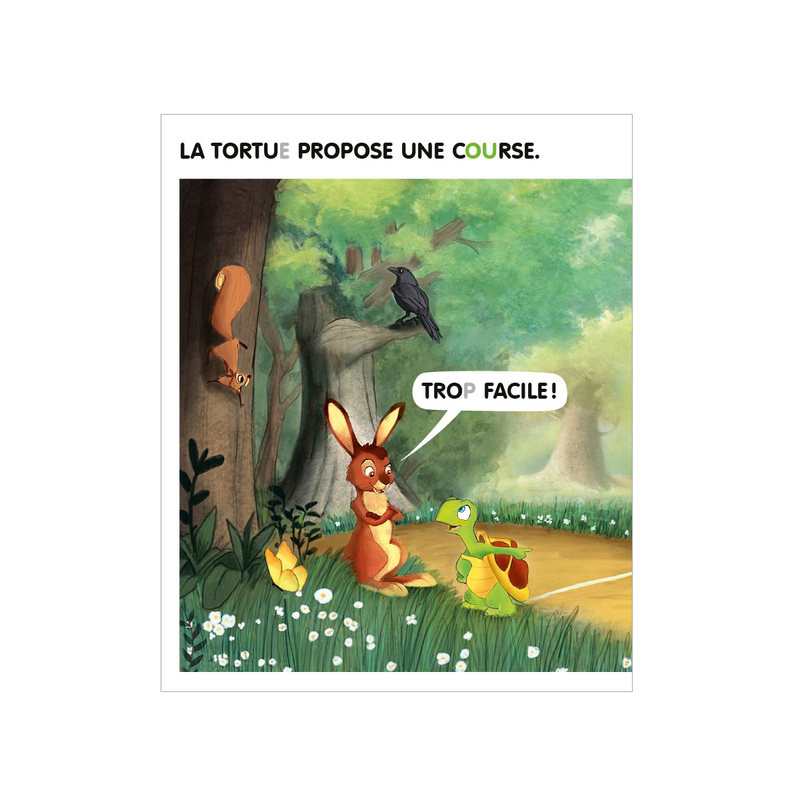Livre Le lièvre et la tortue