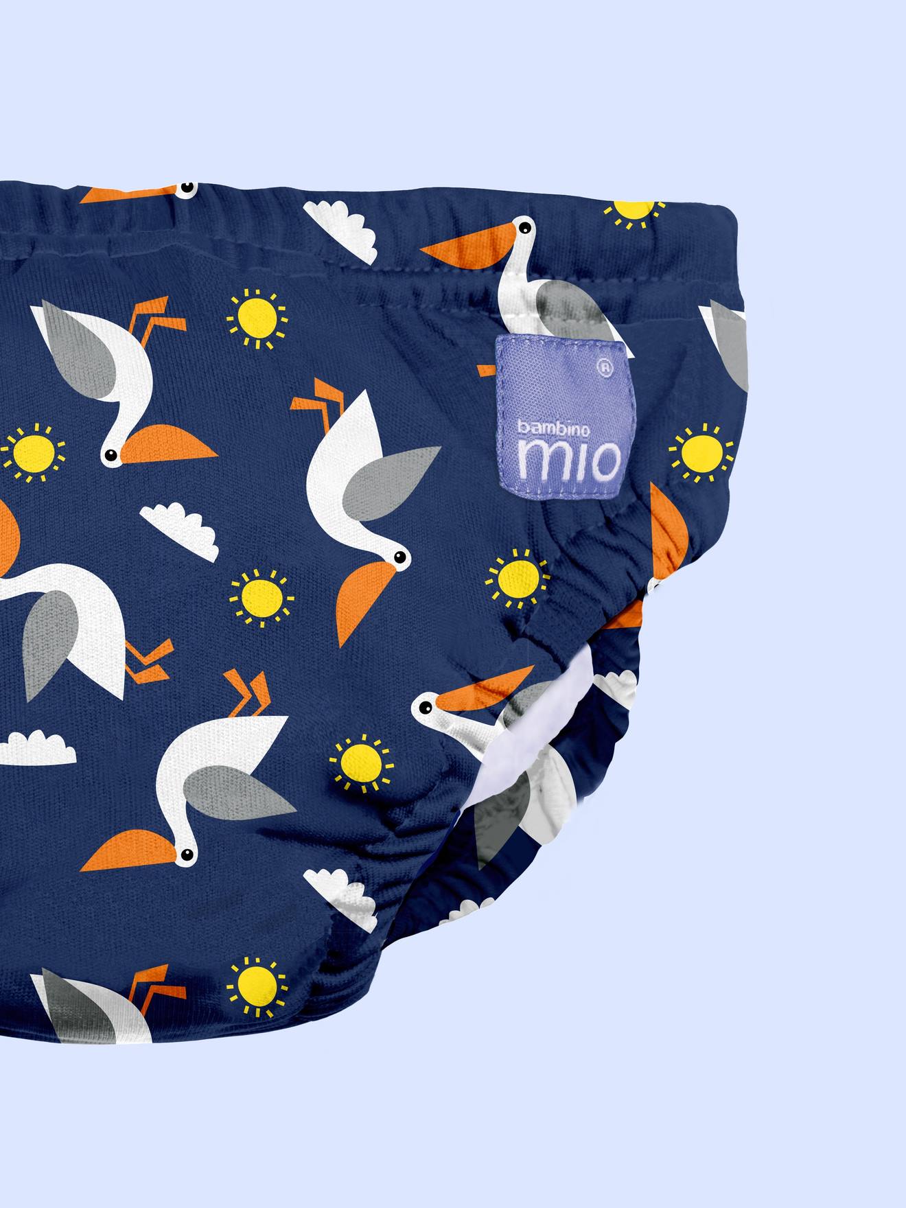 Couche de bain lavable 1-2 ans (9-12 kg) BAMBINO MIO baie des baleines
