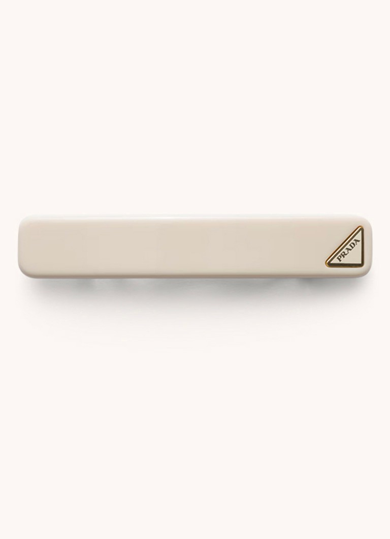 Presilha de cabelo Prada com logotipo