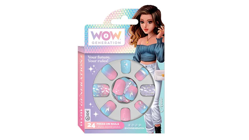 WOW Generation - 24 PRESS ON NAILS PACK