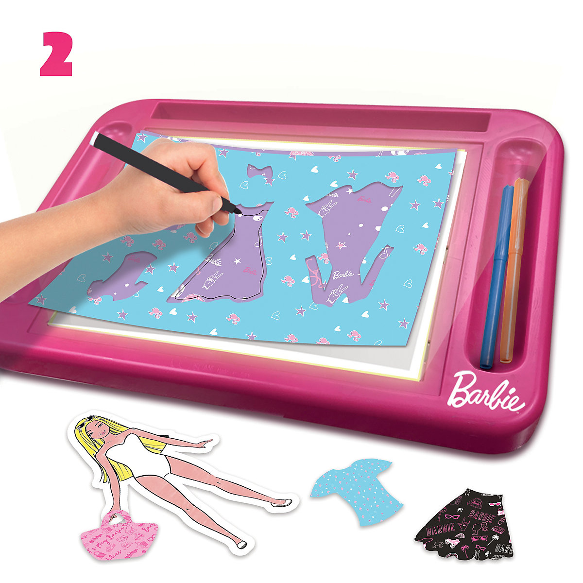 Barbie Modeatelier mit Puppe