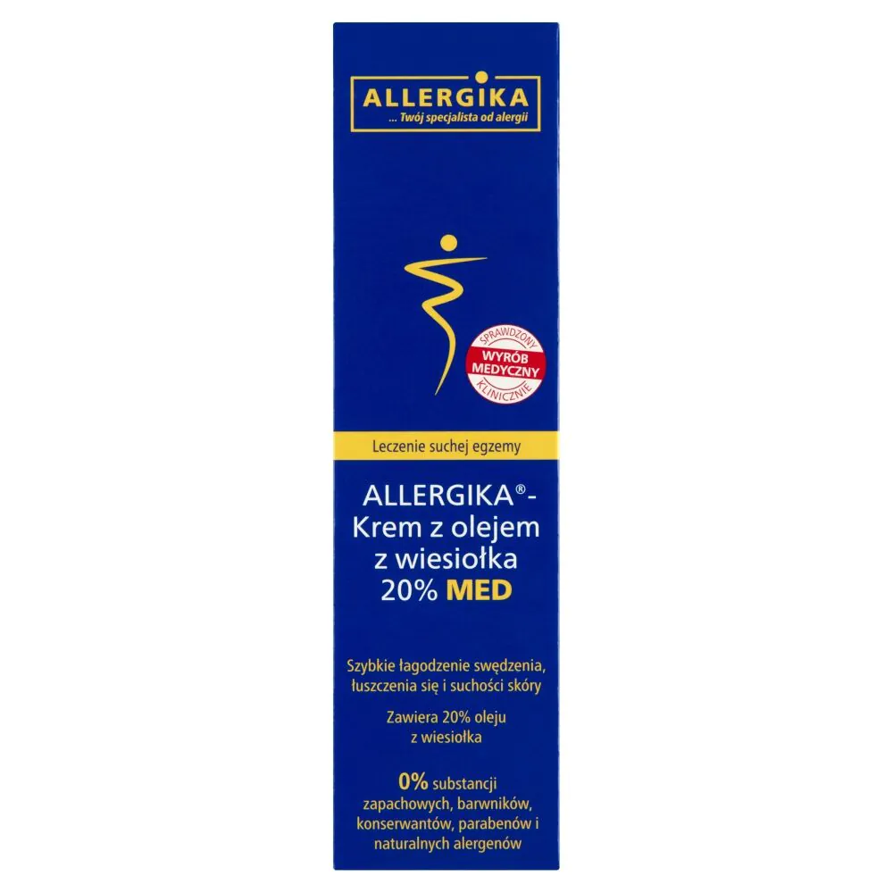 Allergika Med kremas su nakvišų aliejumi 20%