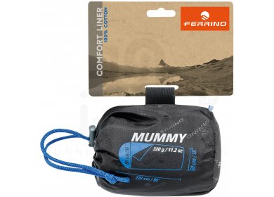 Ferrino Drap de sac Comfort Liner Coton Mummy