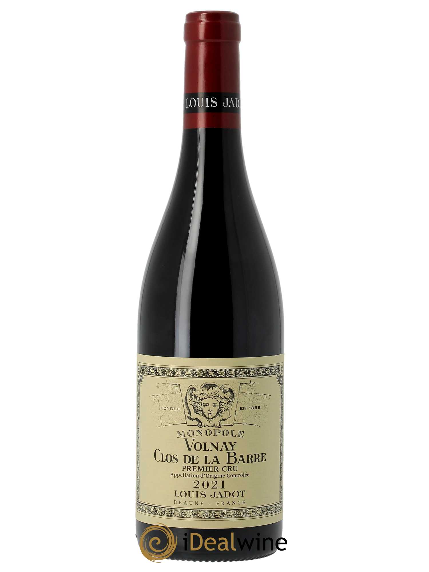 Volnay 1er Cru Clos de la Barre Monopole Maison Louis Jadot  2021 - Lot de 1 Bouteille