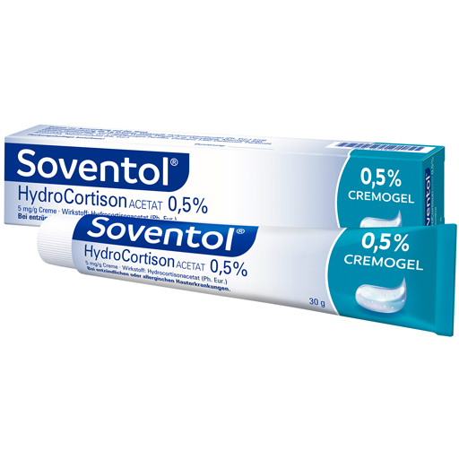 Soventol HydroCortison Acetat 0,5 %  30 g  Creme