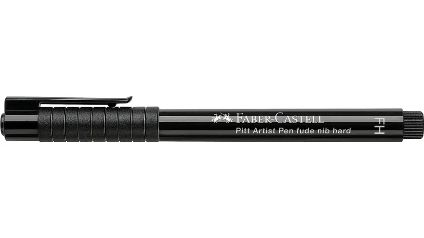 FABER-CASTELL Tuschestift Pitt Artist Pen Fude H schwarz