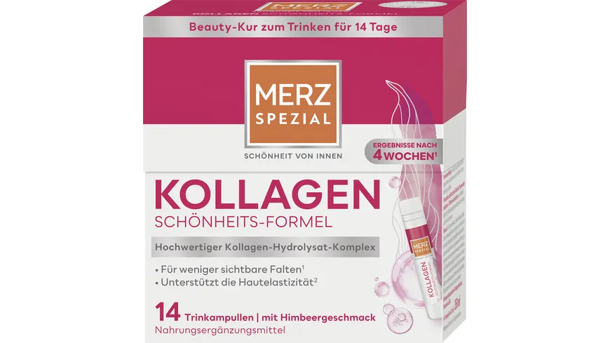 Merz Spezial Kollagen Schönheits-Formel Trinkampullen
