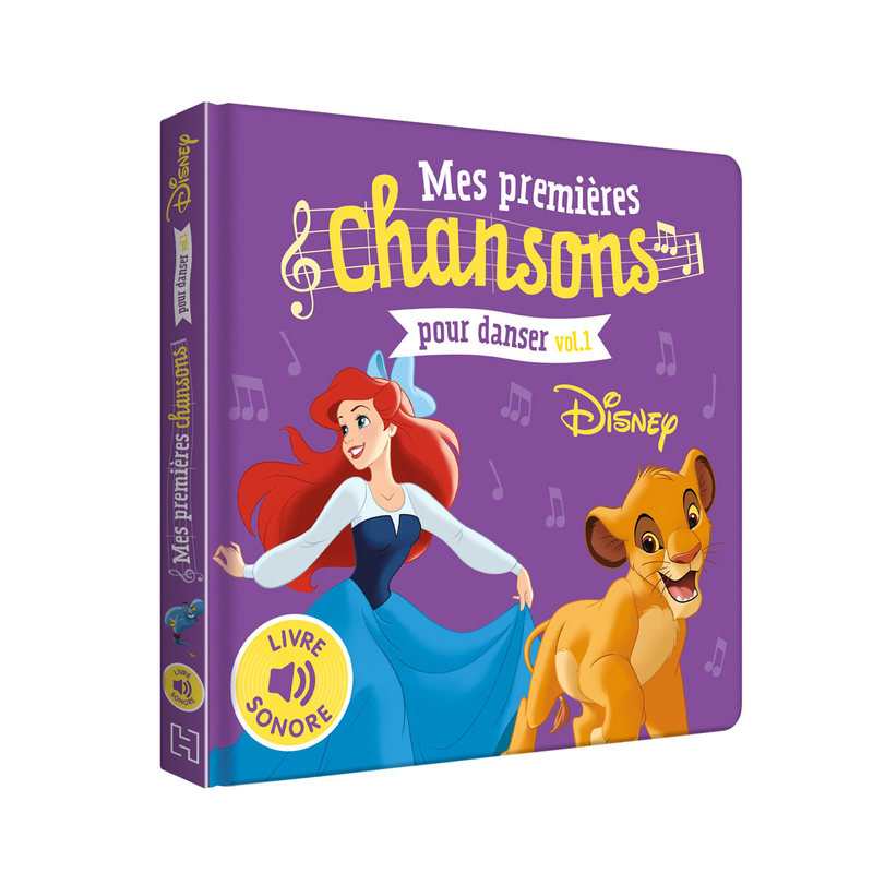 Livre sonore DS mes premières chansons pour danser - Hachette Jeunesse