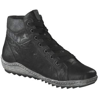 Remonte Ankle Schnürer in schwarz