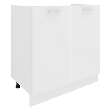 VCM Unterschrank Spülunterschrank Breite 80 cm Spülenschrank Esilo