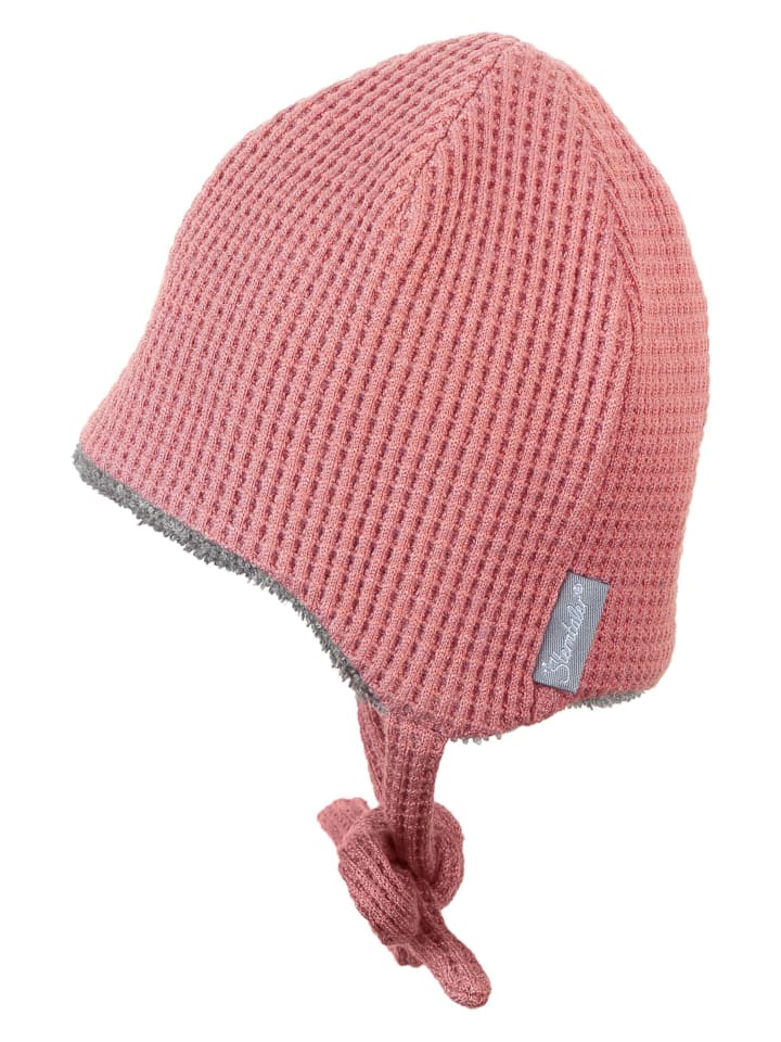 Sterntaler Beanie Waffeloptik in rosarot günstig kaufen