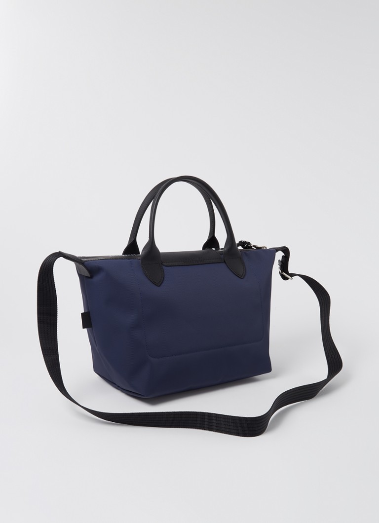 Longchamp Le Pliage Energy käsilaukku S, valmistettu kankaasta, nahkayksityiskohdilla