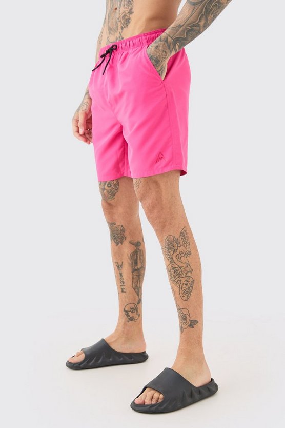 Tall mittellange Badehose