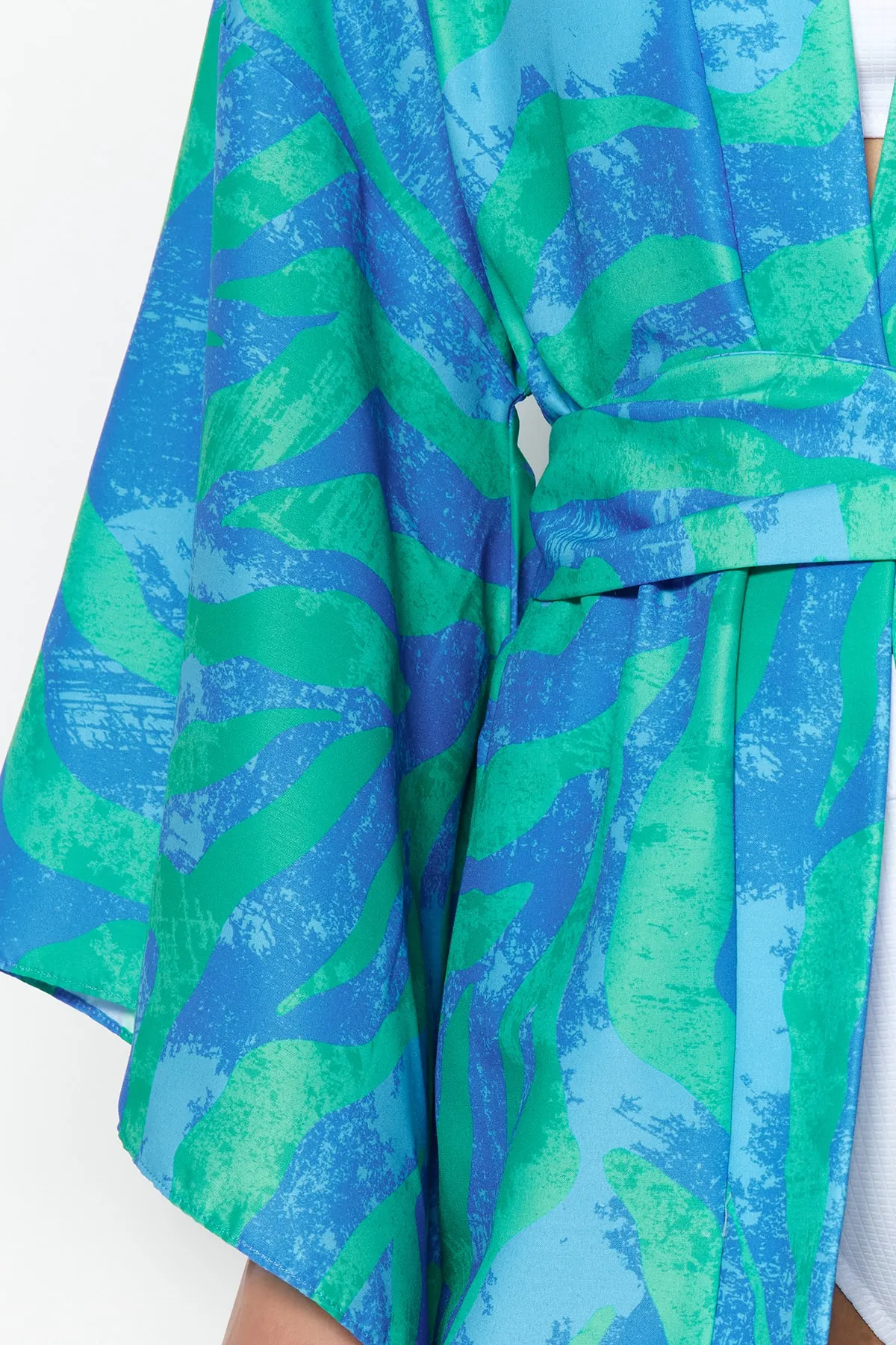 Trendyol Collection  Kimono & Kaftan - Blau - Regular Fit