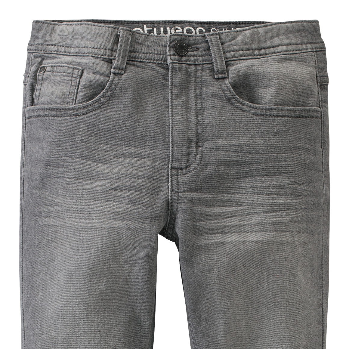 Jungen Slim-Jeans mit verstellbarem Bund
