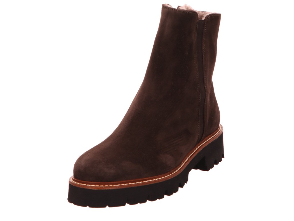 GABRIELE Schnür-Stiefeletten braun 8082
