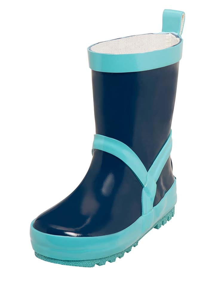 Playshoes Gummistiefel in Dunkelblau/ Türkis günstig kaufen