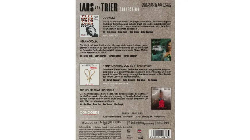 Lars von Trier - Collection  [5 DVDs]
