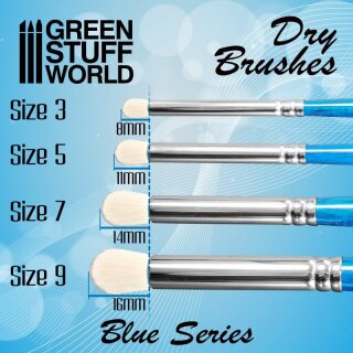 Blue Series - Rundpinsel (Dry Brush) - 7