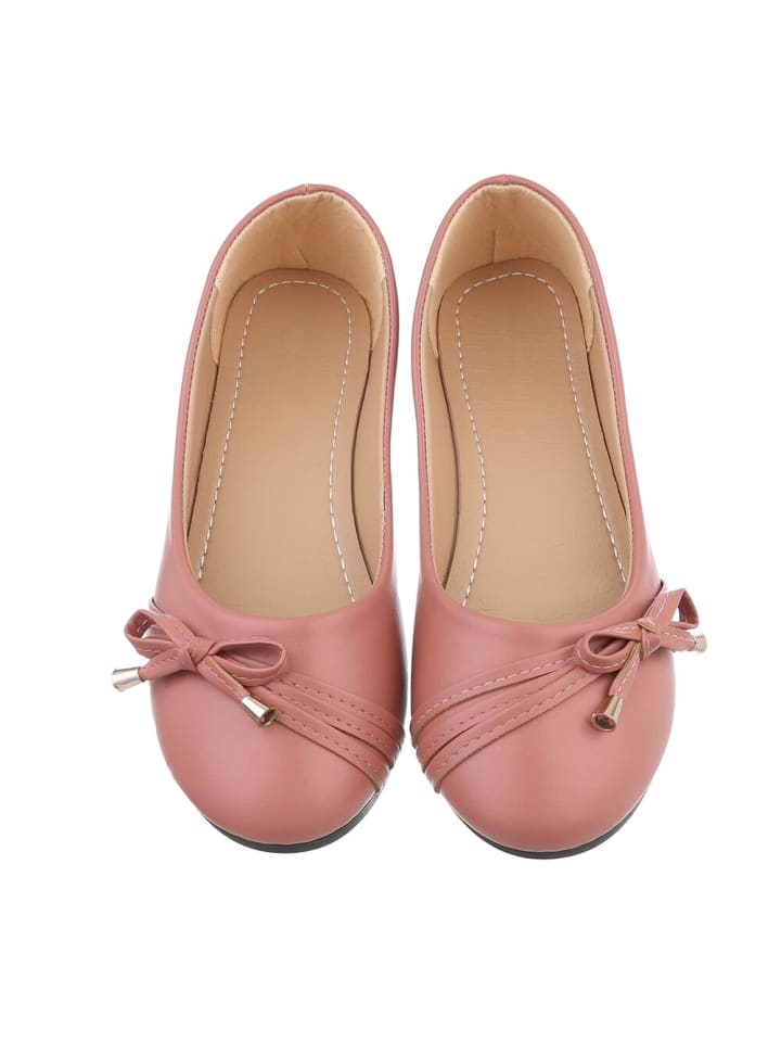 Ital-Design Ballerina in Altrosa günstig kaufen