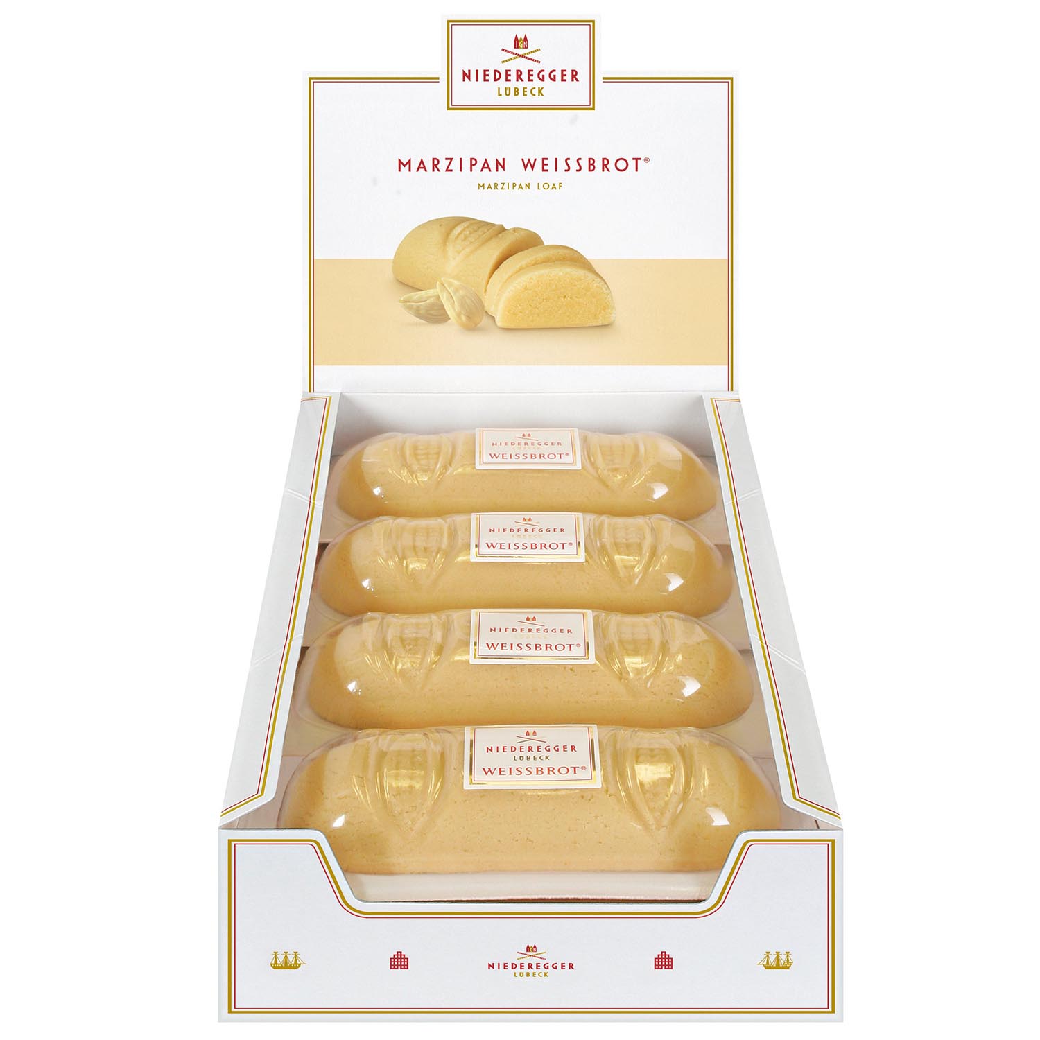 Niederegger Marzipan Weißbrot 125g