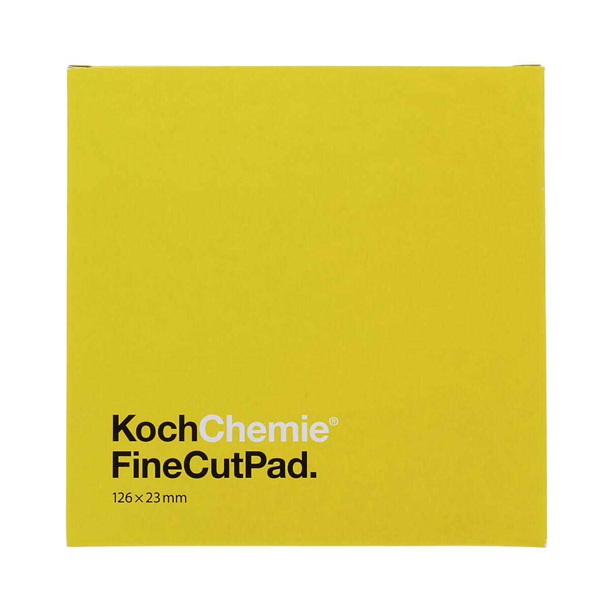 Koch Chemie Fine Cut Pad Polierschwamm Ø126-140mm gelb