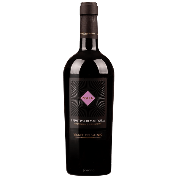 Vigneti del SalentoPrimitivo di Manduria Zolla 2020