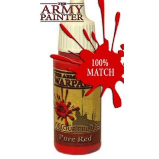The Army Painter: Warpaint Pure Red (18ml Flasche)