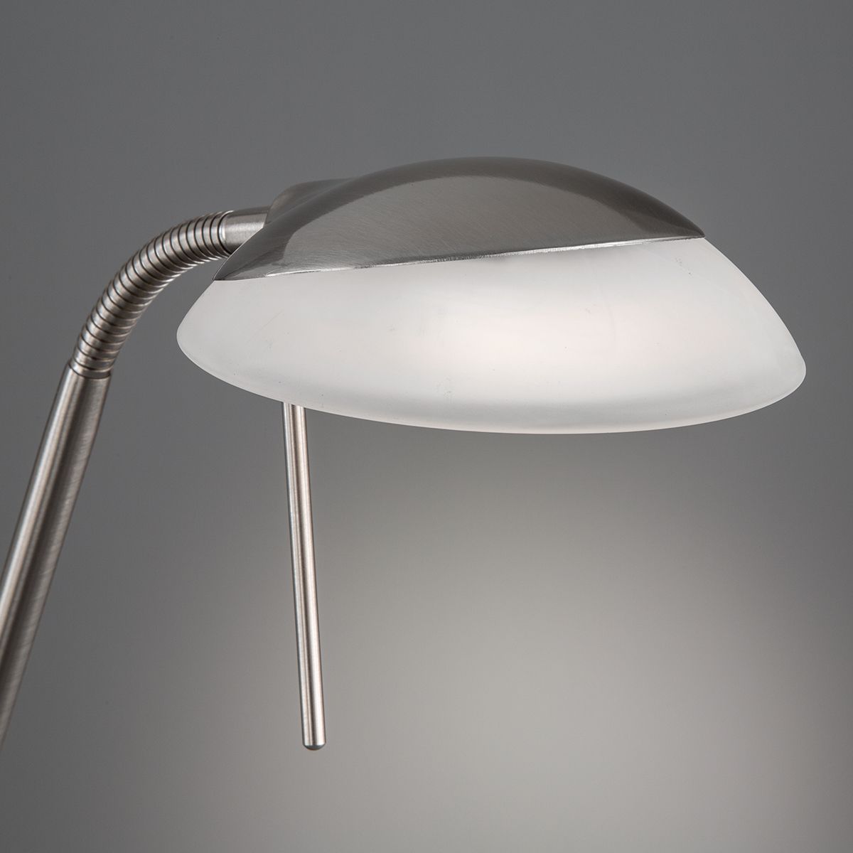 Fischer & Honsel 1-flg LED Stehleuchte Pool-TW Nickel