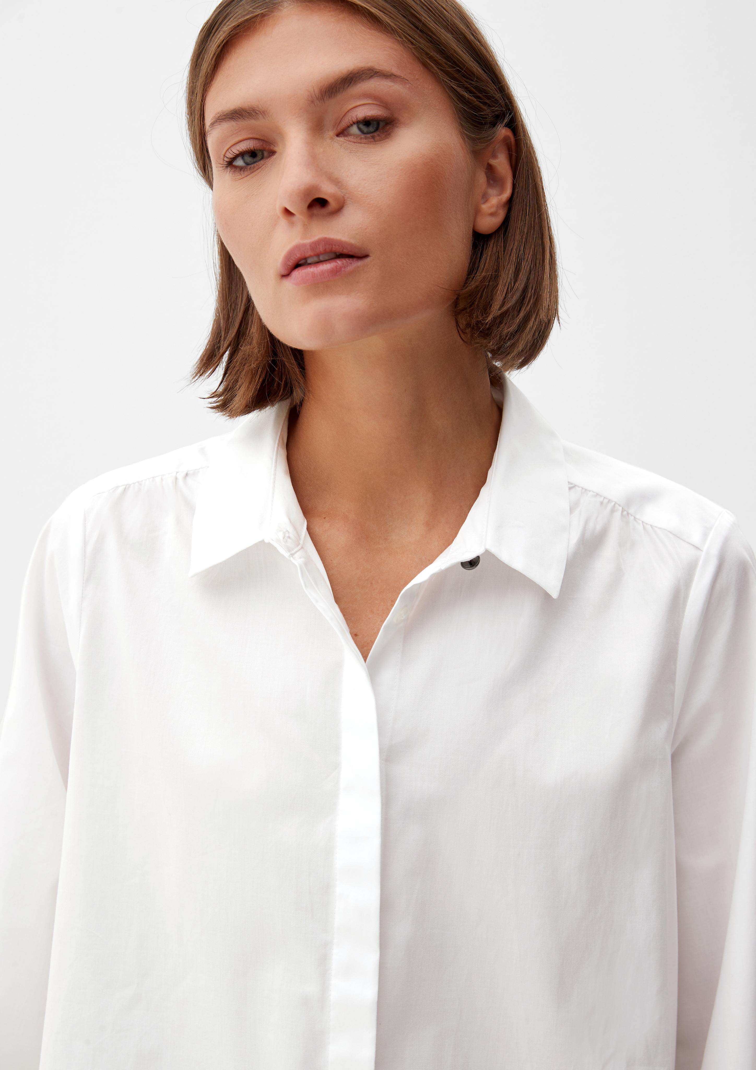 Oversize-Bluse mit Raffdetails  2121795-0100