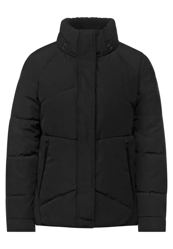 CECIL Steppjacke in Unifarbe