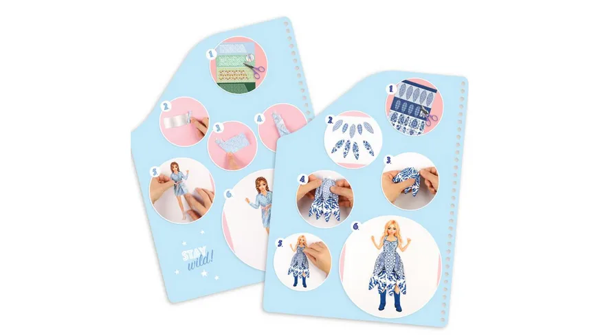 TOPModel Dress Me Up Collage Book