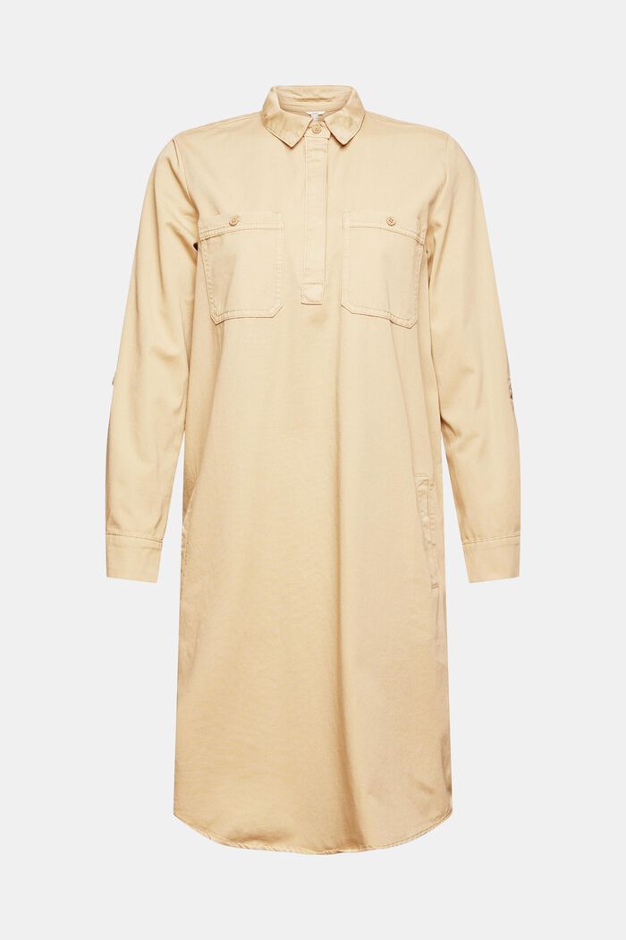 Canvas-Kleid aus 100% Pima-Baumwolle