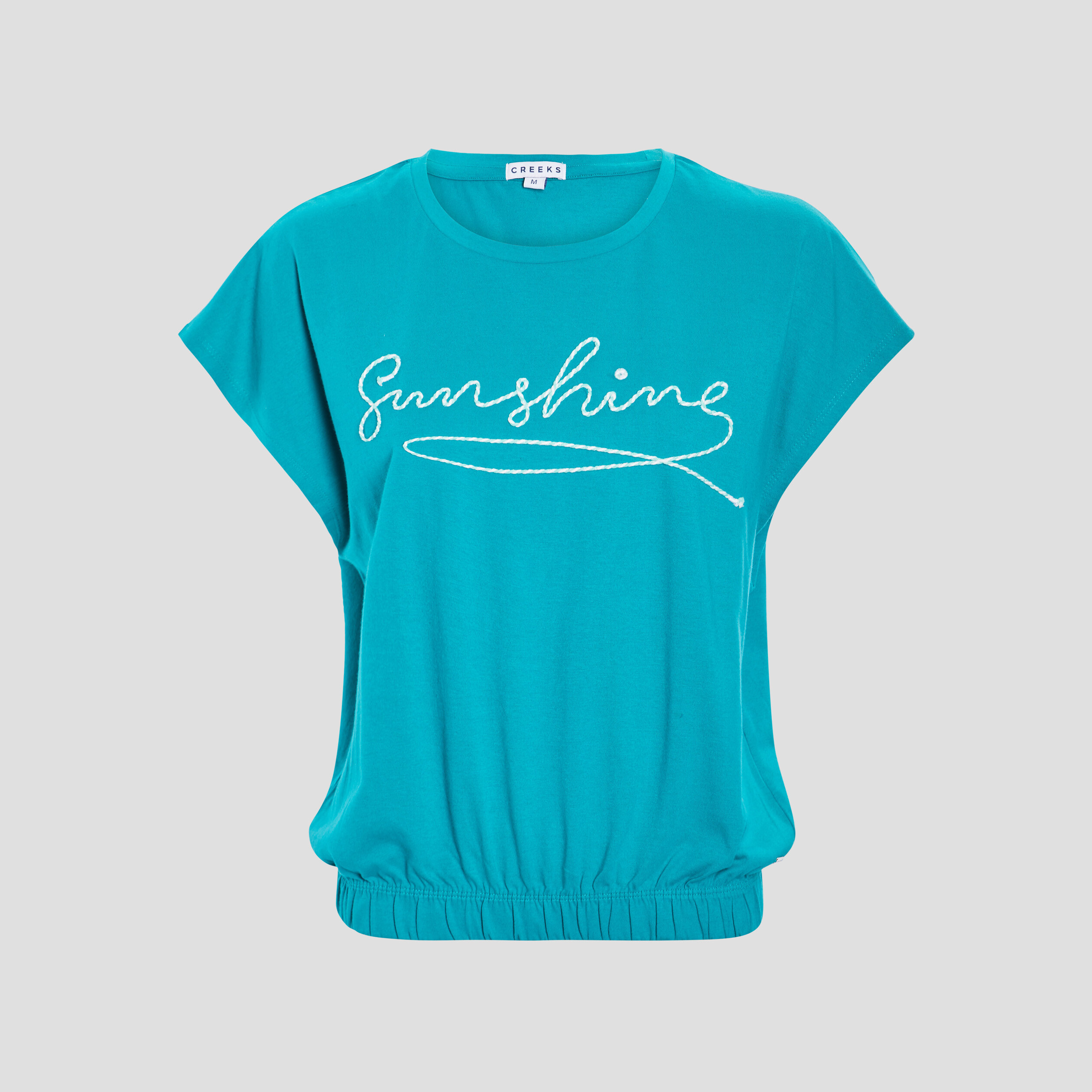 T-shirt manches courtes vert femme | La Halle