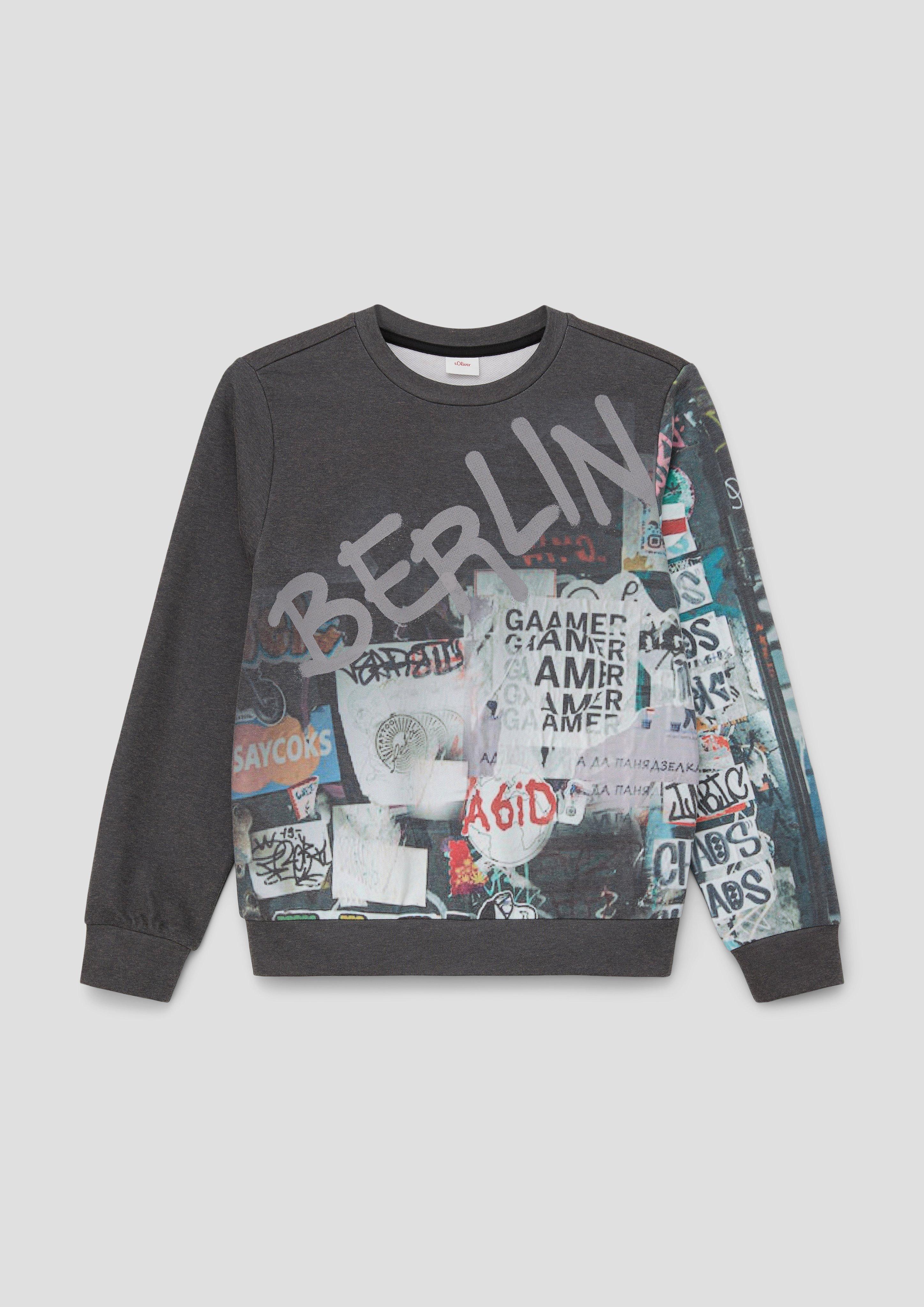 Sweatshirt mit Artwork  2141705-99D1