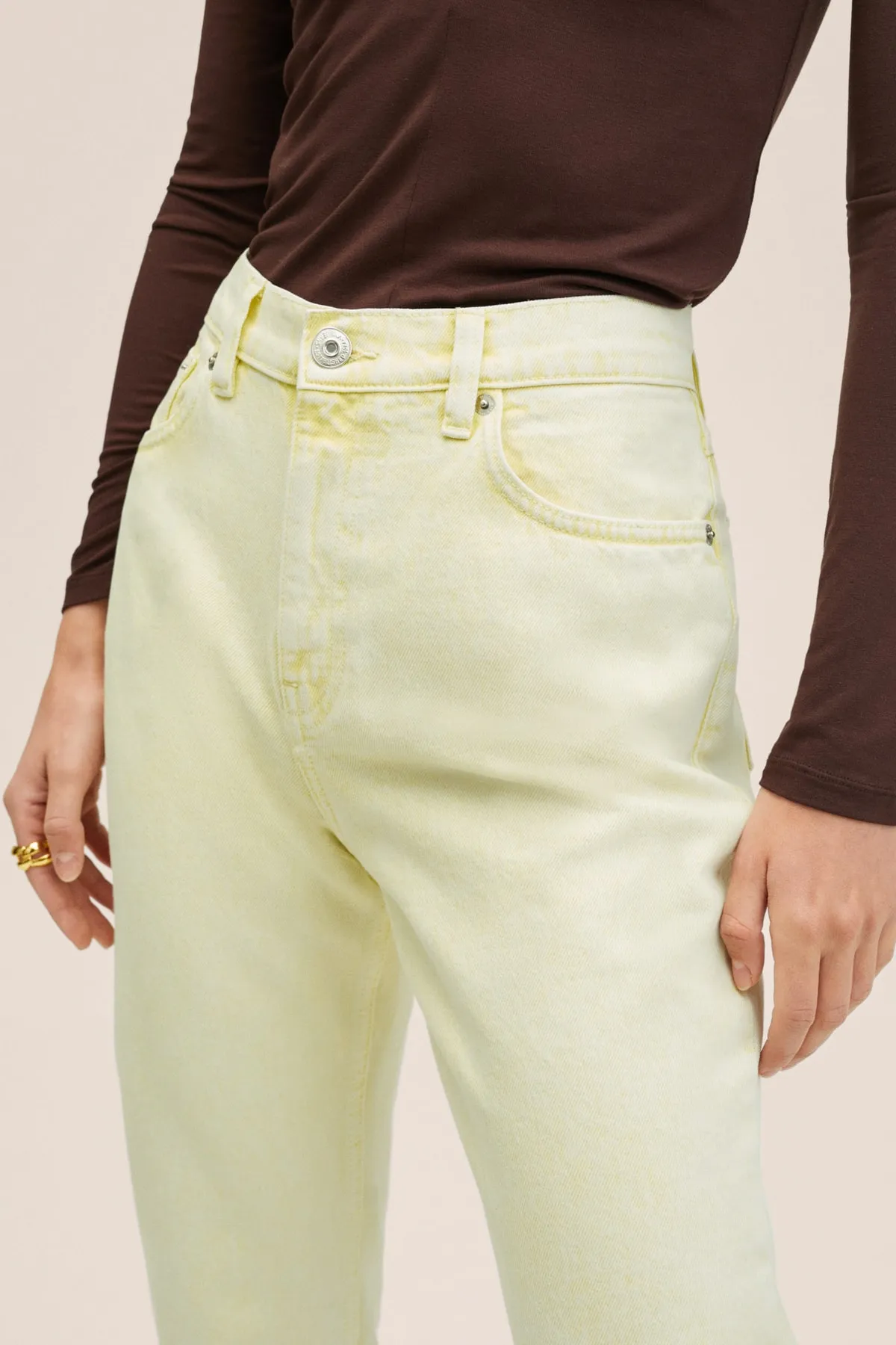 MANGO  27015768 Damen/Mädchen Limette