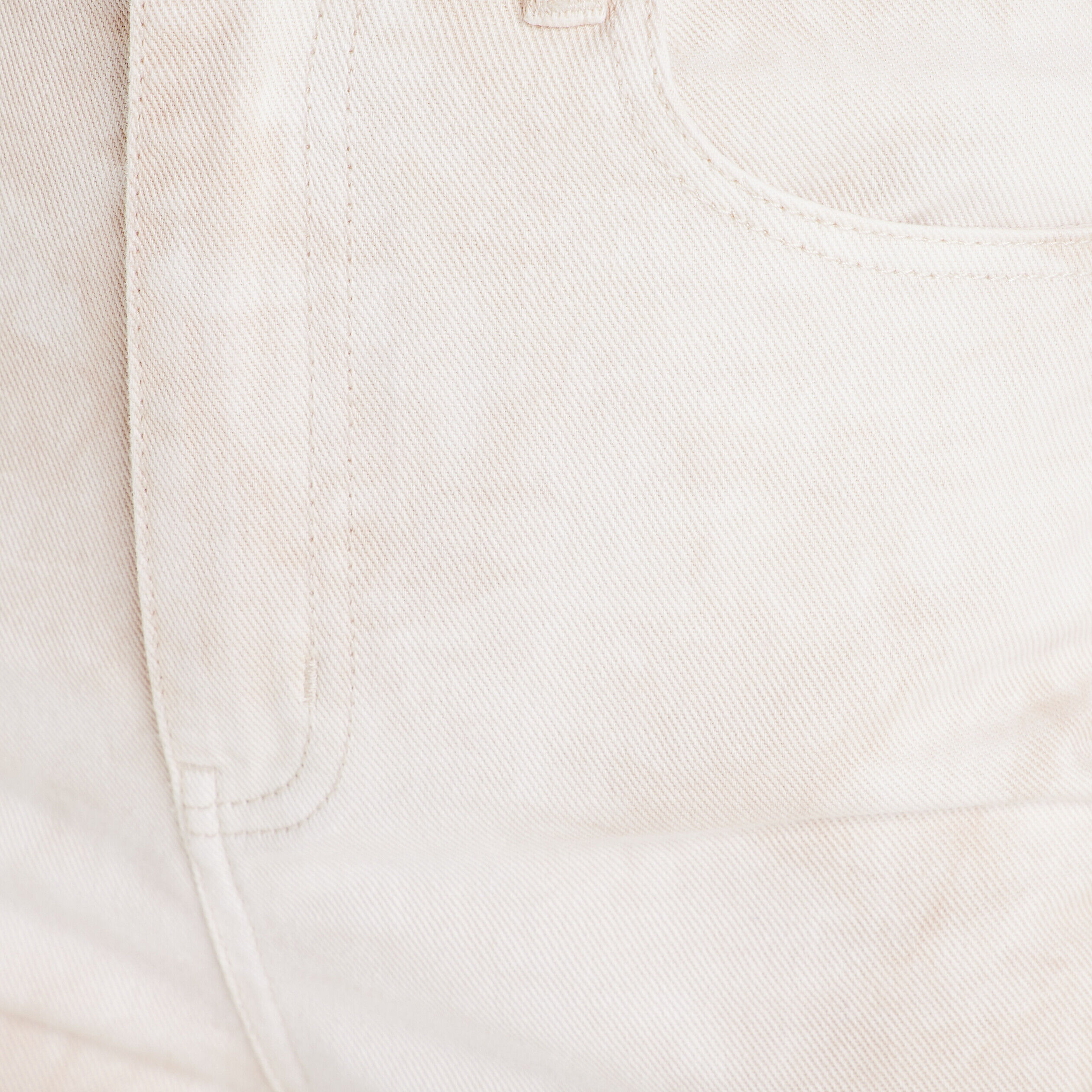 Jeans mom taille haute jaune clair femme | Cache Cache