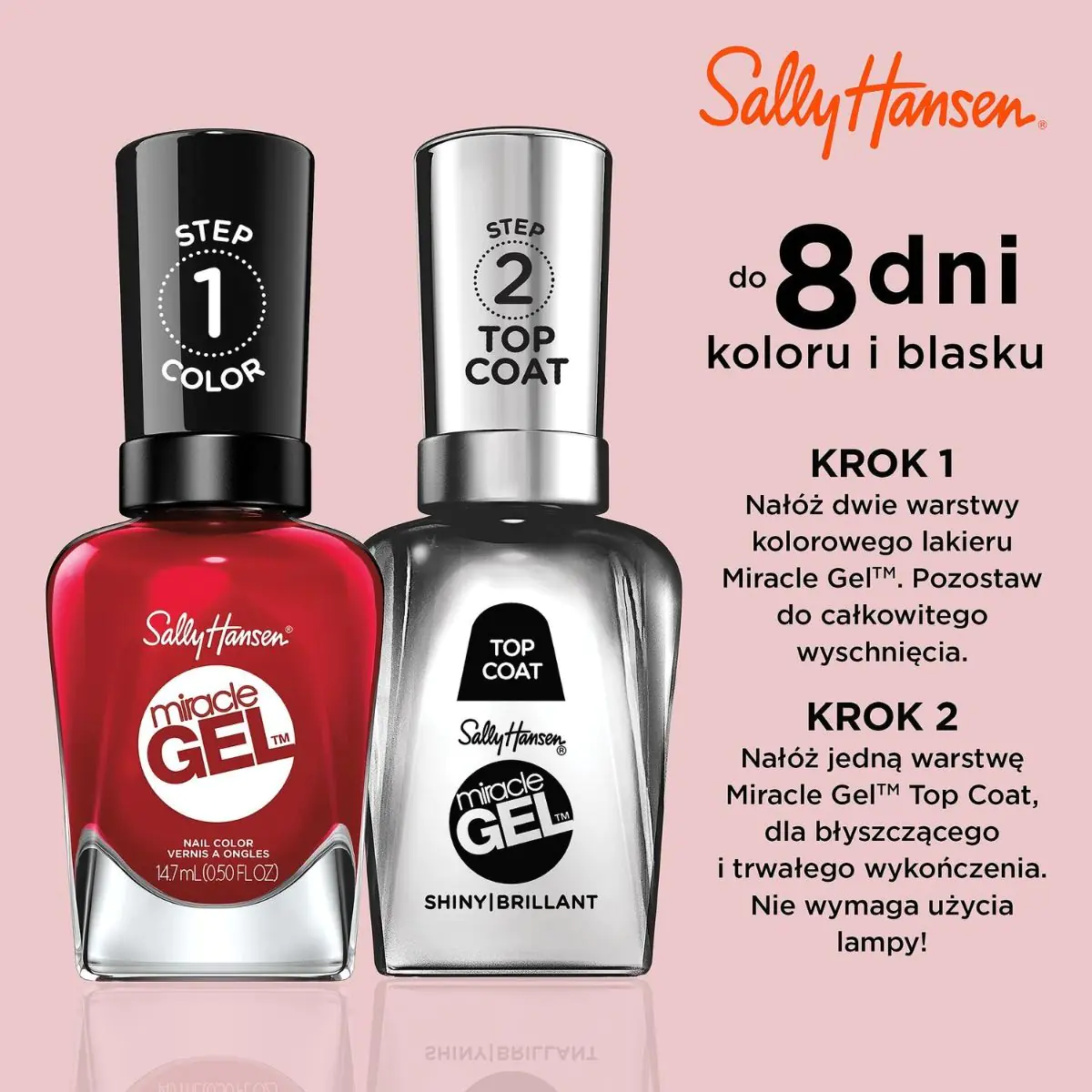 Sally Hansen stebuklingas gelinis nagų lakas, 680