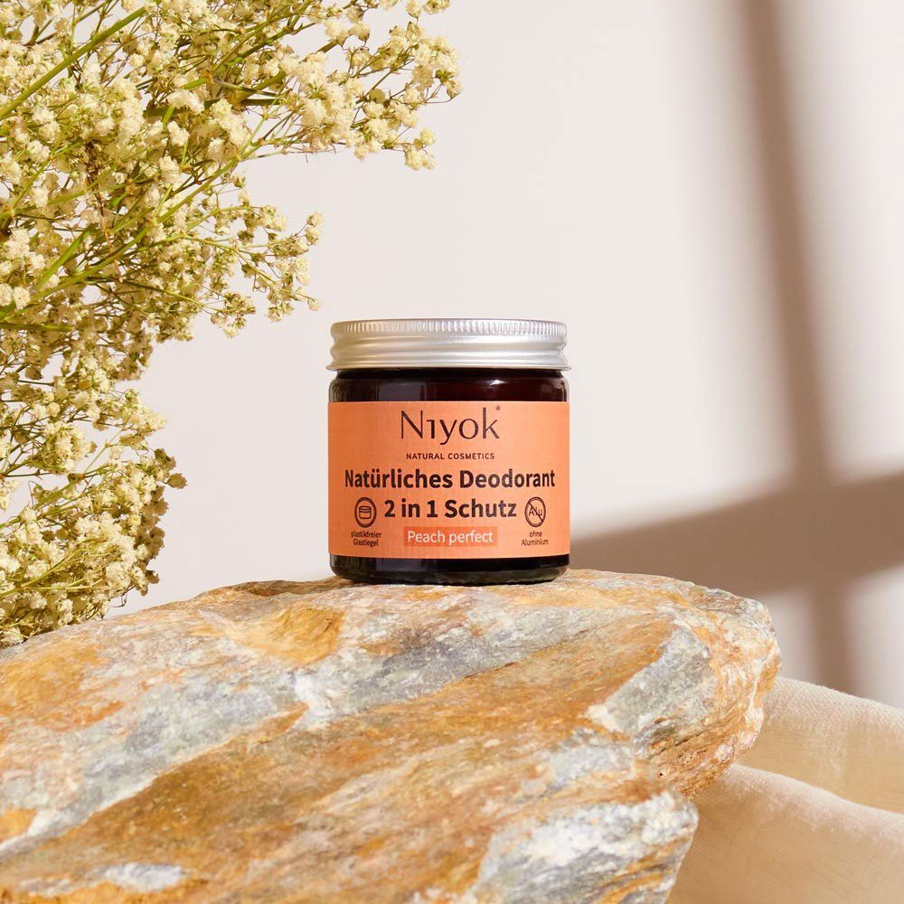 Niyok Deo-Creme Deo in Peach Perfect, 40 ml