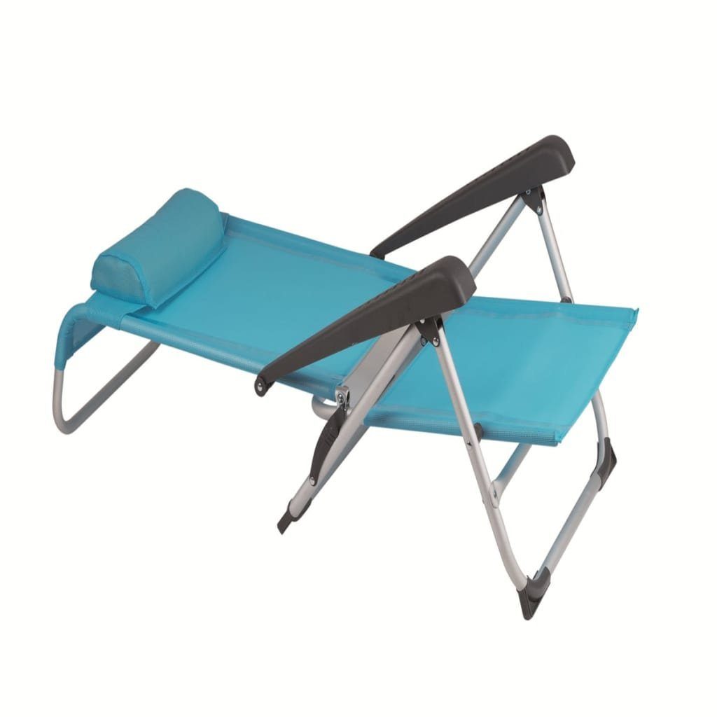 Bo-Camp Strandkorb Strandstuhl Blau 1204784