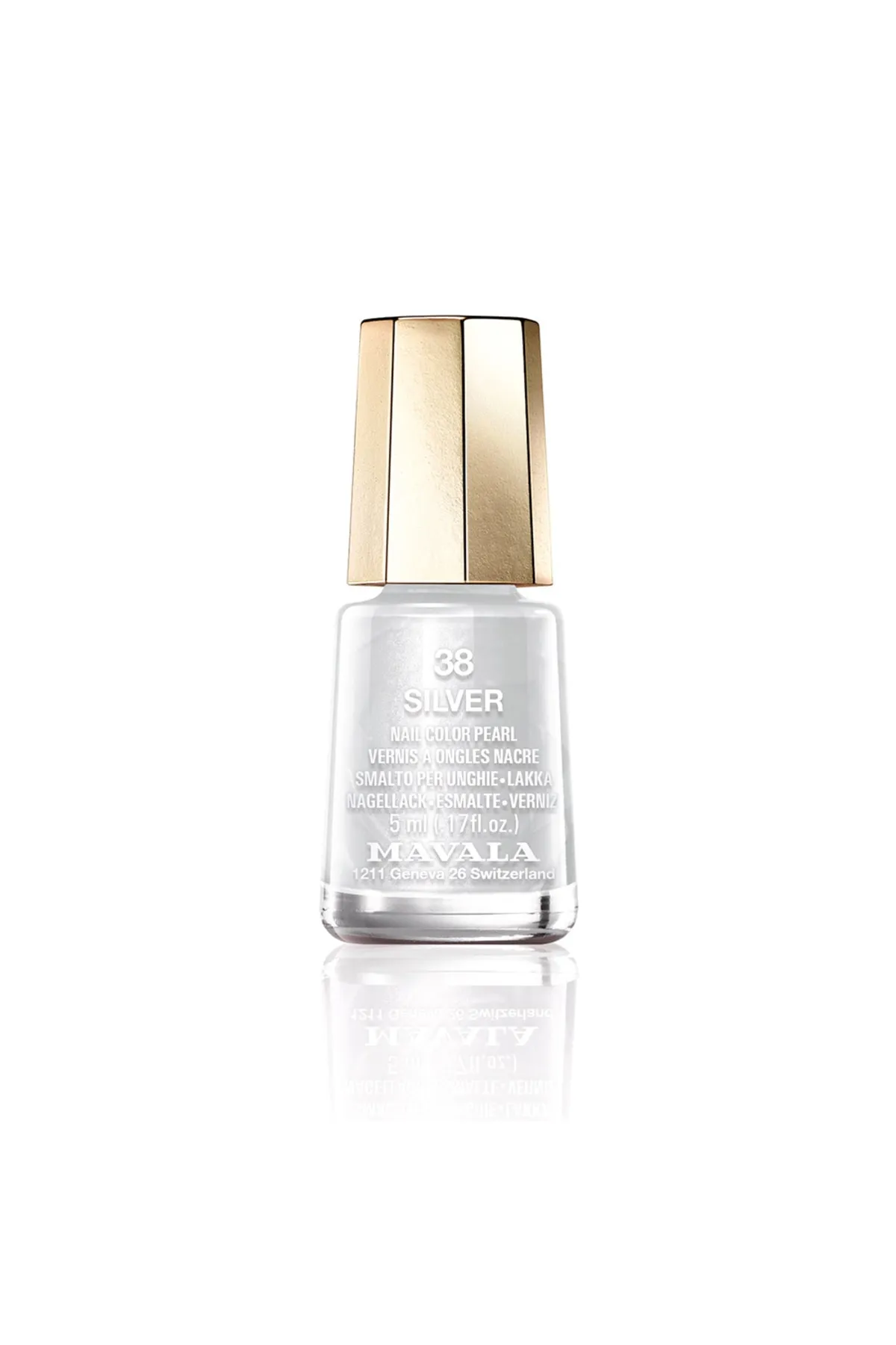 Mavala  Nagellack Nr. 38-Silber, 5 ml