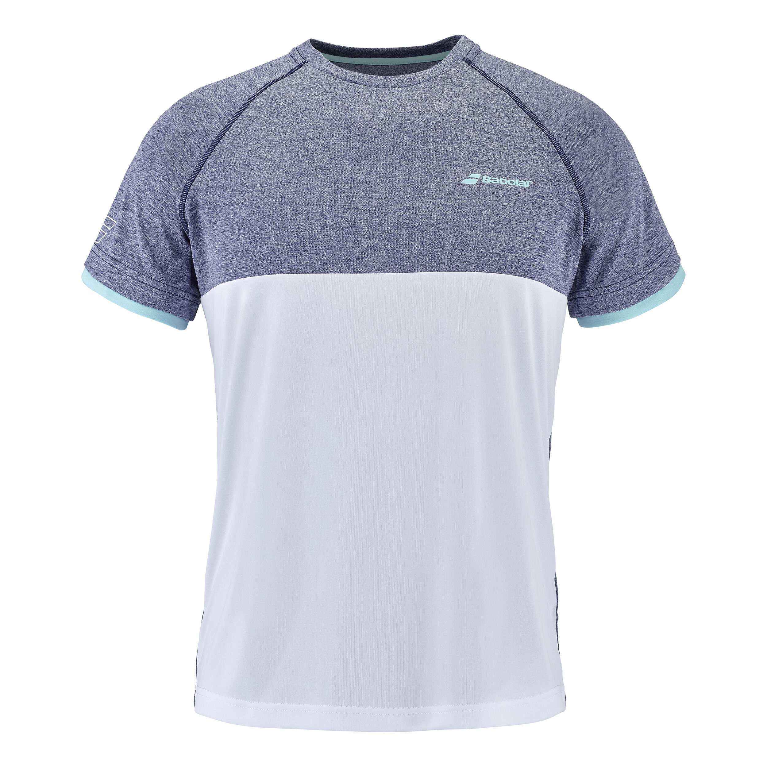 Play Crew Neck T-Shirt Herren - Weiß, Blau
